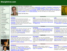 Tablet Screenshot of discipletree.com